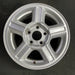15" ESCAPE 01-04 15x6.5, , aluminum, grooved spokes Original OEM Wheel Rim - Angle View