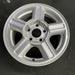 15" ESCAPE 01-04 15x6.5, , aluminum, grooved spokes Original OEM Wheel Rim - Side Profile