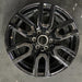 20" SIERRA 1500 PICKUP 19 , 20x9, 12 spoke, U spoke, gloss black Original OEM - Angle View