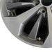 20" FORD F150 PICKUP 17 20x8.5 12 spoke machined face flash gray pockets - Back View