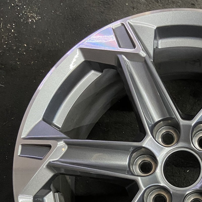 18" BLAZER 23-24 18x8 6 spoke opt RV3 Original OEM Wheel Rim - Side Profile