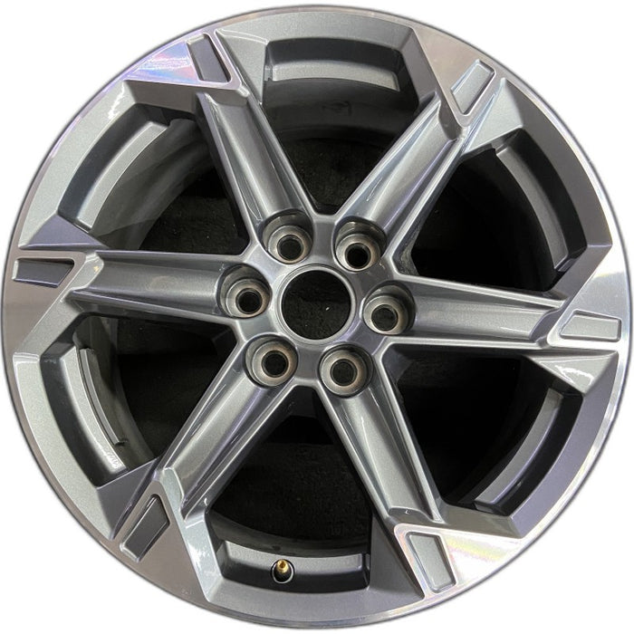 18" BLAZER 23-24 18x8 6 spoke opt RV3 Original OEM Wheel Rim - Front View