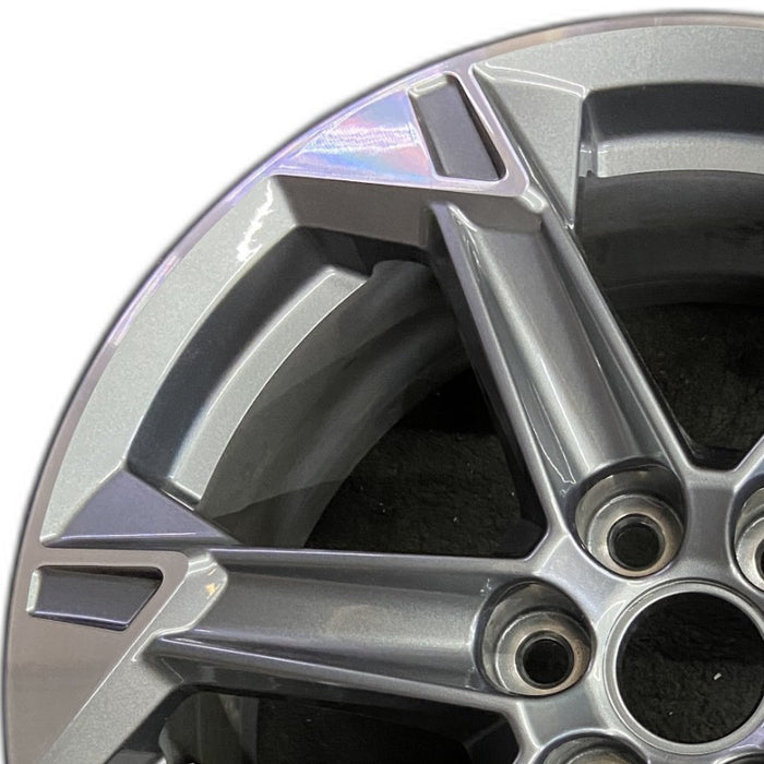18" BLAZER 23-24 18x8 6 spoke opt RV3 Original OEM Wheel Rim - Angle View