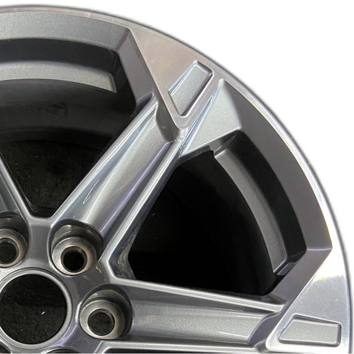 18" BLAZER 23-24 18x8 6 spoke opt RV3 Original OEM Wheel Rim - Side Profile