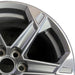 18" BLAZER 23-24 18x8 6 spoke opt RV3 Original OEM Wheel Rim - Side Profile