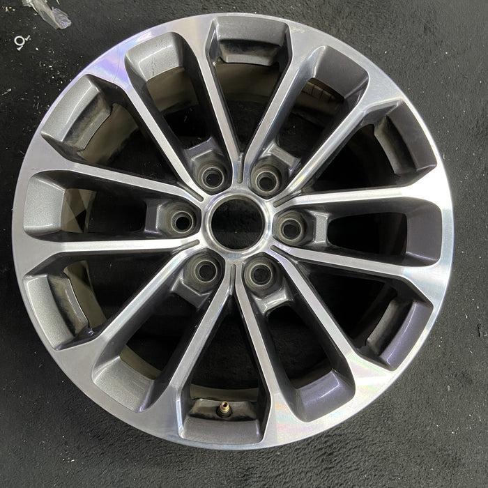 18" FORD F150 PICKUP 18-20 18x7.5, aluminum, 12 spoke , , machined spoke face - Angle View