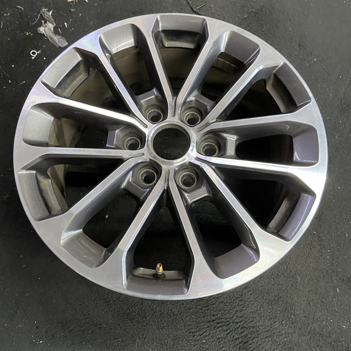 18" FORD F150 PICKUP 18-20 18x7.5, aluminum, 12 spoke , , machined spoke face - Side Profile