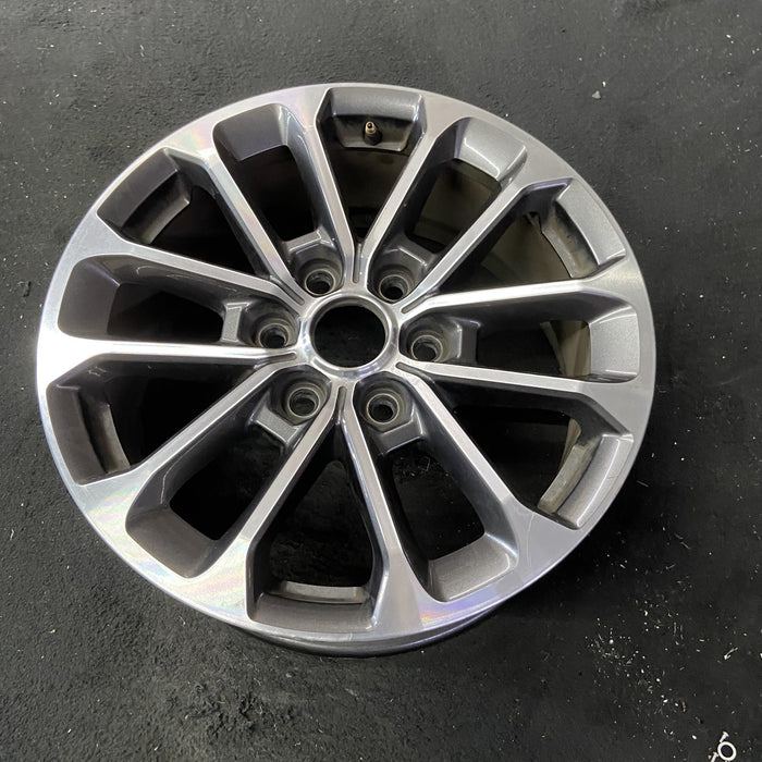 18" FORD F150 PICKUP 18-20 18x7.5, aluminum, 12 spoke , , machined spoke face - Close-Up Detail