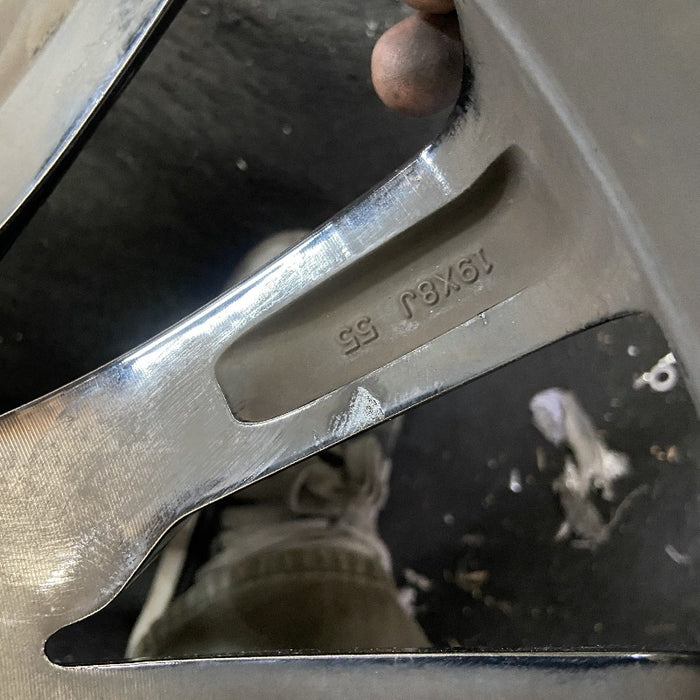 19" ALTIMA 19-21 19x8 alloy 10 spoke SR machined Original OEM Wheel Rim