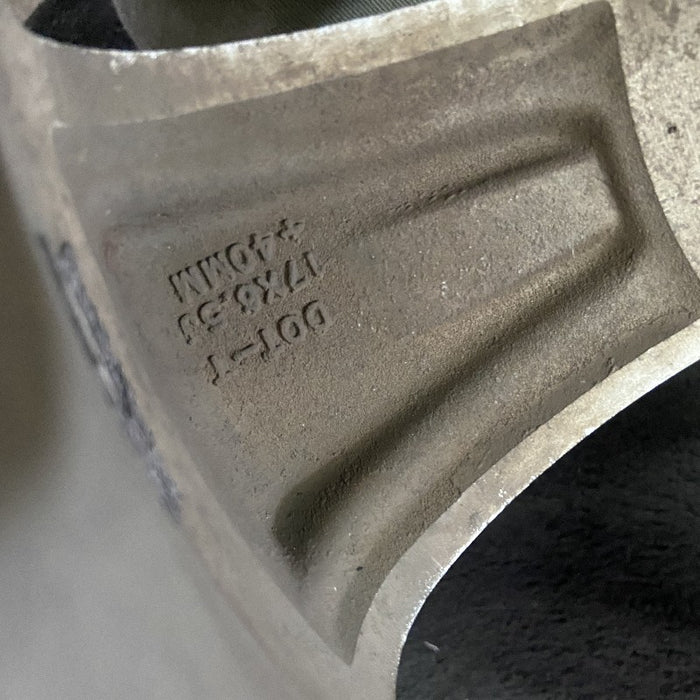 17" CALIBER 10-12 17x6.5 alloy Original OEM Wheel Rim