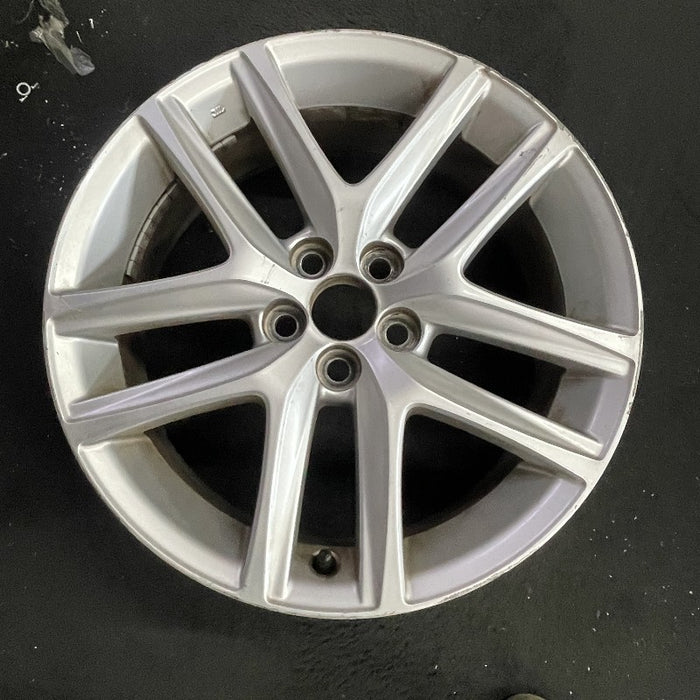 17" LEXUS CT200H 14 17x7 alloy 5 twin spoke silver Original OEM Wheel Rim