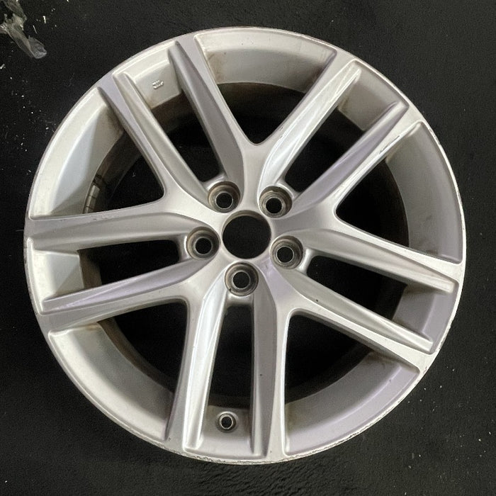 17" LEXUS CT200H 14 17x7 alloy 5 twin spoke silver Original OEM Wheel Rim