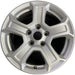 17" WRANGLER 18 VIN X , 17x7.5, , aluminum, straight spoke, w/recessed outer - Front View