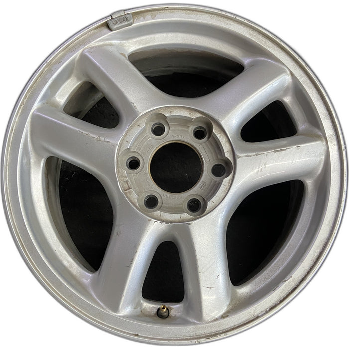 17" ENVOY 02-03 , aluminum, , Original OEM Wheel Rim - Front View