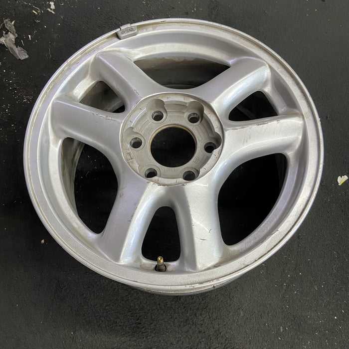17" ENVOY 02-03 , aluminum, , Original OEM Wheel Rim - Side Profile