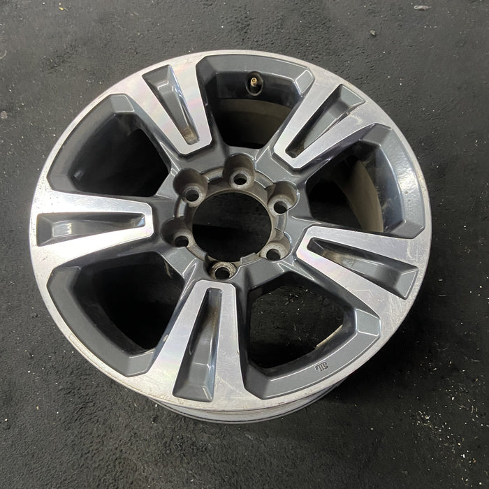 17" TACOMA 16-19 17x7.5, alloy Original OEM Wheel Rim - Close-Up Detail