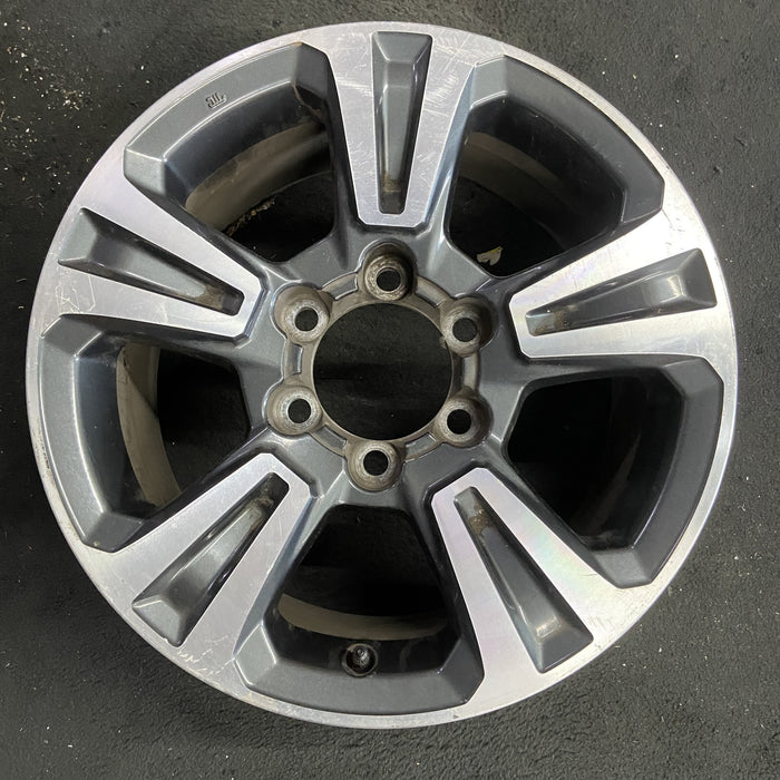 17" TACOMA 16-19 17x7.5, alloy Original OEM Wheel Rim - Angle View