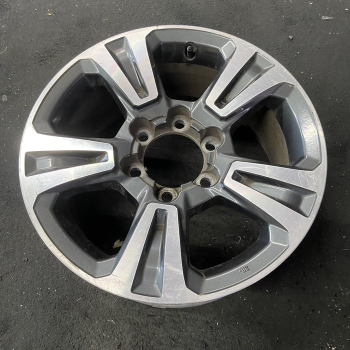 17" TACOMA 16-19 17x7.5, alloy Original OEM Wheel Rim - Close-Up Detail