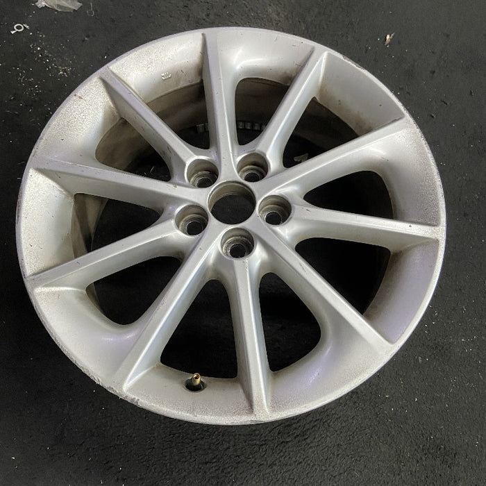 17" LEXUS CT200H 11-13 17x7 alloy 10 spoke silver Original OEM Wheel Rim