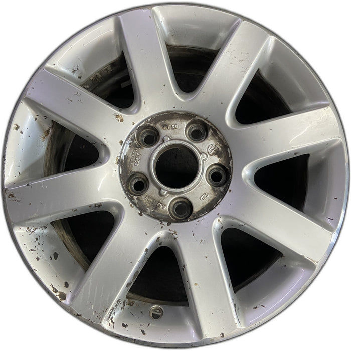 16" GOLF 06 VIN K , , 16x6.5, alloy Original OEM Wheel Rim - Front View