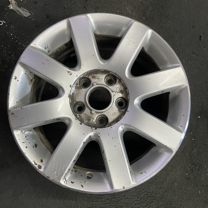 16" GOLF 06 VIN K , , 16x6.5, alloy Original OEM Wheel Rim - Angle View