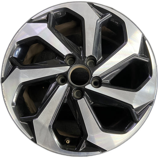 17" ACCORD 16-17 17x7.5 , 7 spoke Original OEM Wheel Rim - Front View