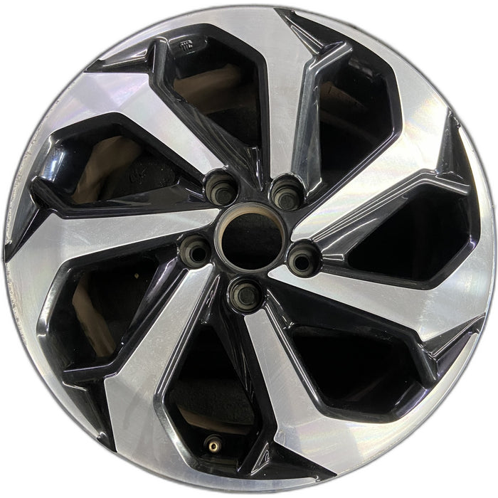 17" ACCORD 16-17 17x7.5 , 7 spoke Original OEM Wheel Rim - Front View