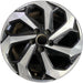 17" ACCORD 16-17 17x7.5 , 7 spoke Original OEM Wheel Rim - Front View
