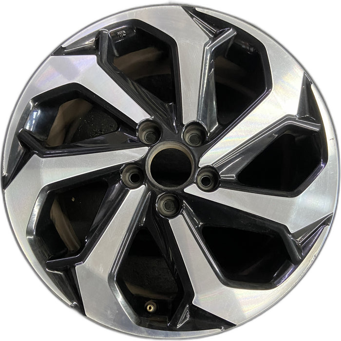 17" ACCORD 16-17 17x7.5 , 7 spoke Original OEM Wheel Rim - Front View