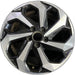 17" ACCORD 16-17 17x7.5 , 7 spoke Original OEM Wheel Rim - Front View