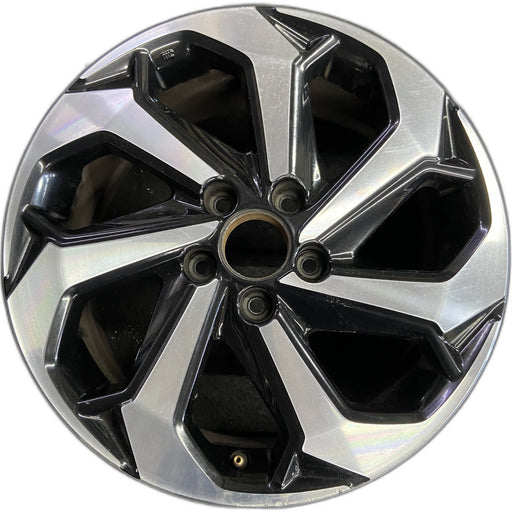 17" ACCORD 16-17 17x7.5 , 7 spoke Original OEM Wheel Rim - Front View