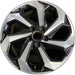 17" ACCORD 16-17 17x7.5 , 7 spoke Original OEM Wheel Rim - Front View