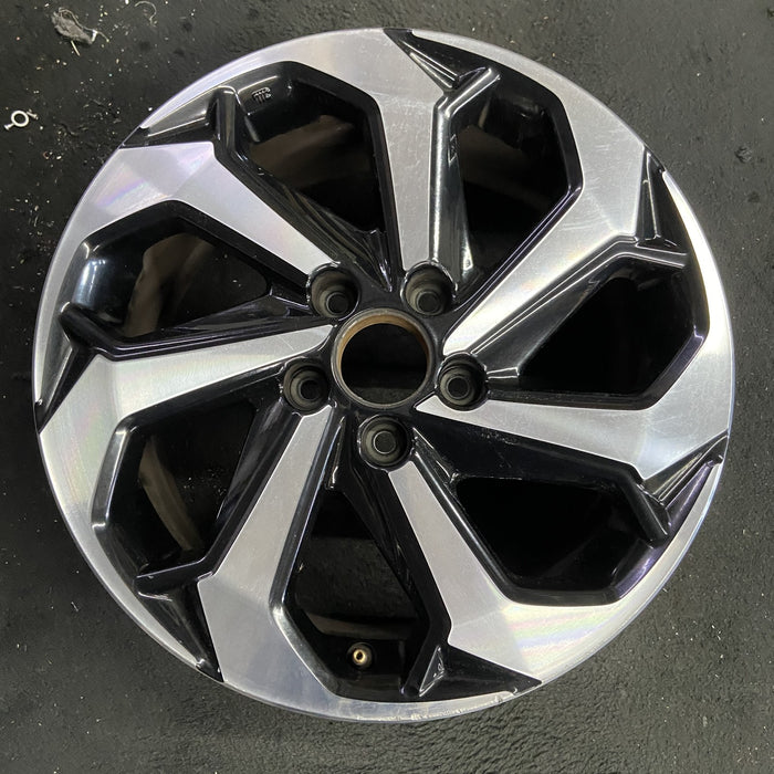 17" ACCORD 16-17 17x7.5 , 7 spoke Original OEM Wheel Rim - Angle View