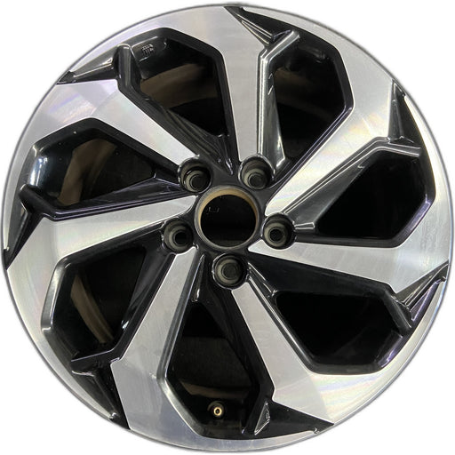 17" ACCORD 16-17 17x7.5 , 7 spoke Original OEM Wheel Rim - Front View
