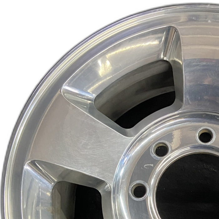 17" DODGE 1500 PICKUP 06 8 lug 17x8 aluminum polished Original OEM Wheel Rim