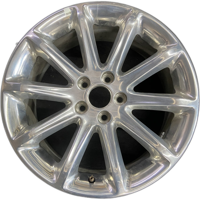 18" MKX 11-15 18x8 , polished Original OEM Wheel Rim - Front View