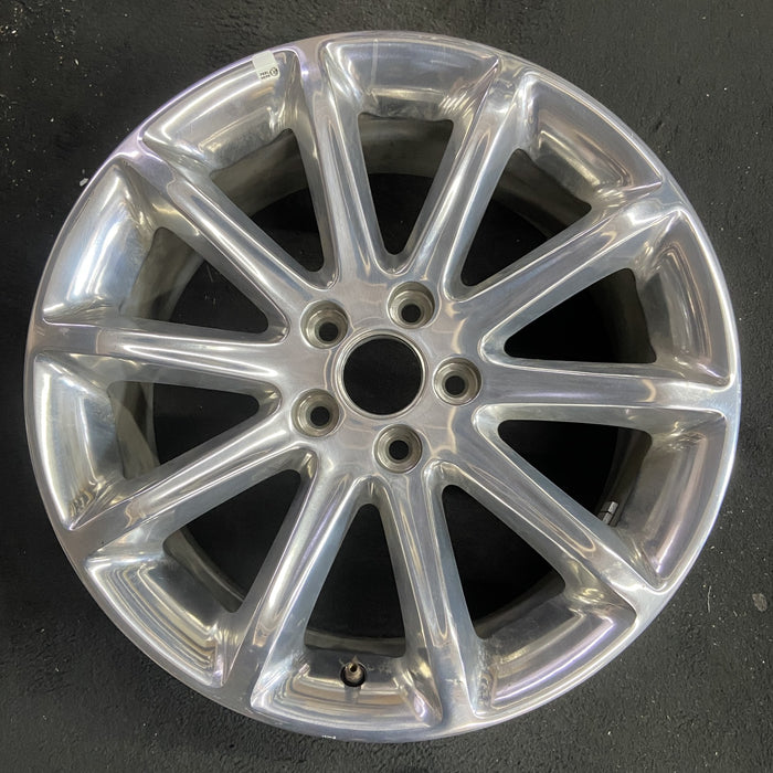 18" MKX 11-15 18x8 , polished Original OEM Wheel Rim - Angle View