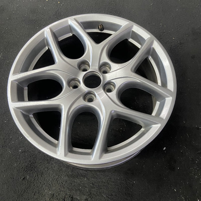 17" FOCUS 15-16 17x7 alloy 10 spoke 5 Y spoke argent Original OEM Wheel Rim