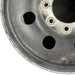 16" EXCURSION 00 16x7 aluminum 8 round holes satin finish Original OEM Wheel Rim - Back View