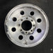 16" EXCURSION 00 16x7 aluminum 8 round holes satin finish Original OEM Wheel Rim - Front View