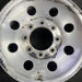 16" EXCURSION 00 16x7 aluminum 8 round holes satin finish Original OEM Wheel Rim - Angle View