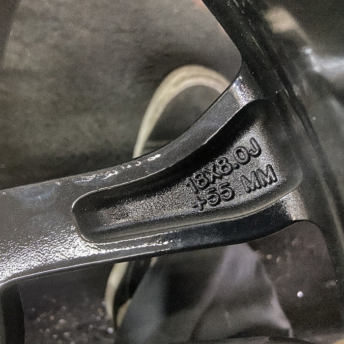 18" FUSION 17-18 18x8 aluminum 10 spoke Original OEM Wheel Rim