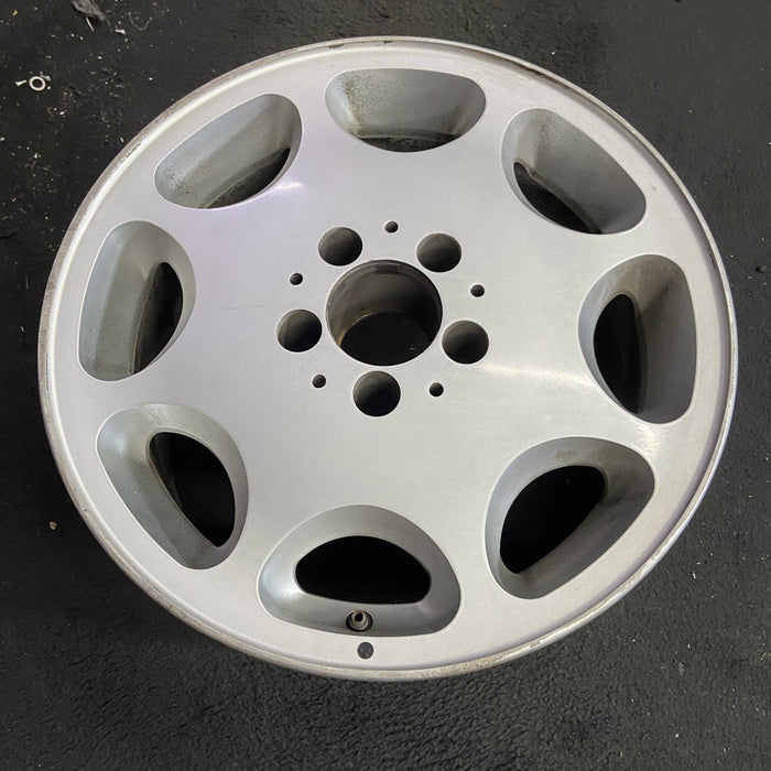 16" MERCEDES 300E 92-93 140 Type; , 16x8 Original OEM Wheel Rim - Angle View