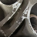 16" MERCEDES 300E 92-93 140 Type; , 16x8 Original OEM Wheel Rim - Back View