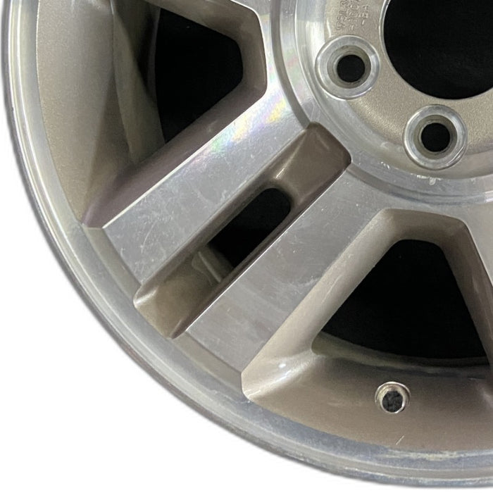 18" FORD F150 PICKUP 04 New Style 18x7.5 aluminum 5 spoke machined face split spokes pockets Original OEM Wheel Rim