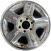 17" EXPEDITION 05 17x7.5, 5 spoke, chrome , Original OEM Wheel Rim - Front View