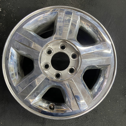 17" EXPEDITION 05 17x7.5, 5 spoke, chrome , Original OEM Wheel Rim - Angle View