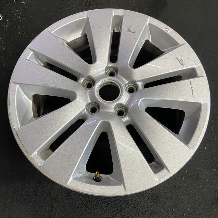 17" LEGACY 15-19 17x7, alloy Original OEM Wheel Rim - Side Profile