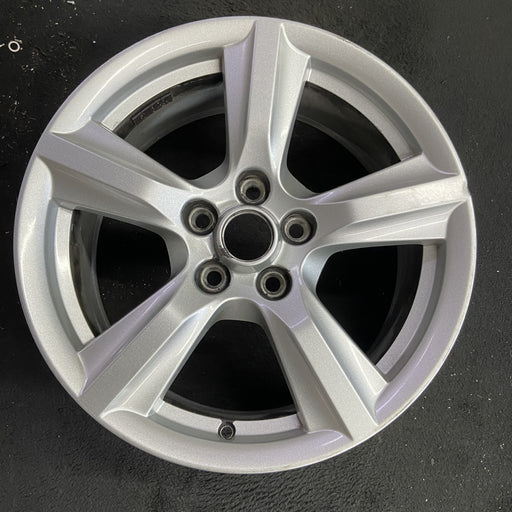 17" MUSTANG 15 17x7.5 , Original OEM Wheel Rim - Angle View