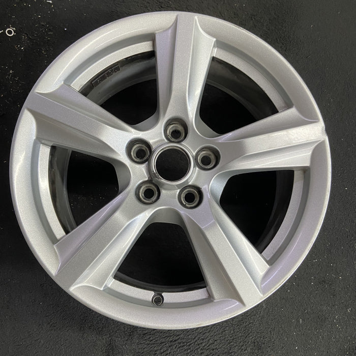 17" MUSTANG 15 17x7.5 , Original OEM Wheel Rim - Angle View